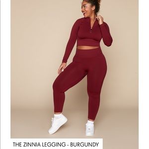 Tala Zinnia Leggings in Burgandy